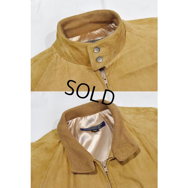 画像3: 【90’s】【ビンテージ】【USA製】【ブルックスブラザーズ】【Brooks Brothers】【スエードブルゾン】【ライトブラウン】【サイズ46L】