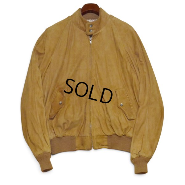 画像1: 【90’s】【ビンテージ】【USA製】【ブルックスブラザーズ】【Brooks Brothers】【スエードブルゾン】【ライトブラウン】【サイズ46L】