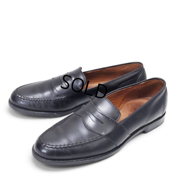 画像1: ビンテージ【USA製】【アレンエドモンズ】【Allen Edmonds】【Randolph】【レザー】【ペニーローファー】【黒】【10 1/2 E】