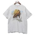 画像3: 【90’s】【ビンテージ】【USA製】【FRUIT OF THE LOOM】フルーツオブザルーム【ヘラジカ】【プリントTシャツ】シングルステッチ【サイズXL】 (3)