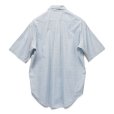 画像3: 【90’s】【ビンテージ】【USA製】【インポーテッドファブリック】【Imported Fabric】【白×水色×緑】【ギンガムチェック】【ボタンダウン】【半袖シャツ】【サイズXL】 (3)