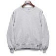 画像1: 【90’s】【ビンテージ】【USA製】【ラッセルアスレチック】【RUSSELL ATHLETIC】【無地】【前V】【クルーネックスウェット】【グレー】【サイズL】 (1)
