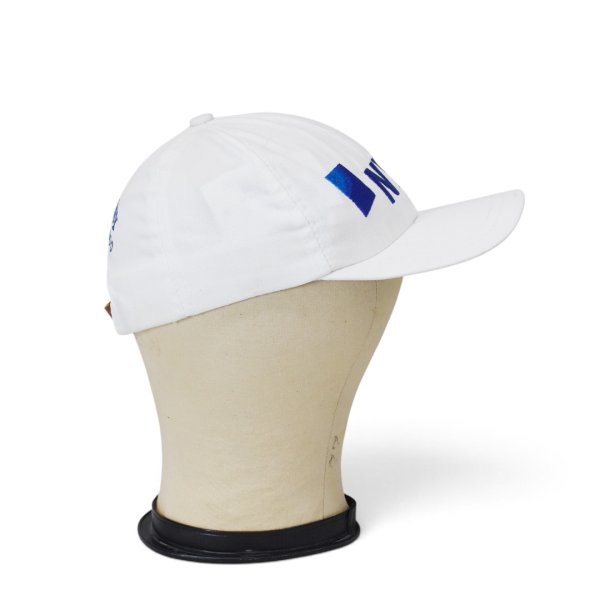 画像4: 【デッドストック】新品未使用【USA製】【NEW ENGLAND CAP】【NYSE】【企業キャップ】【白】レザーストラップ
