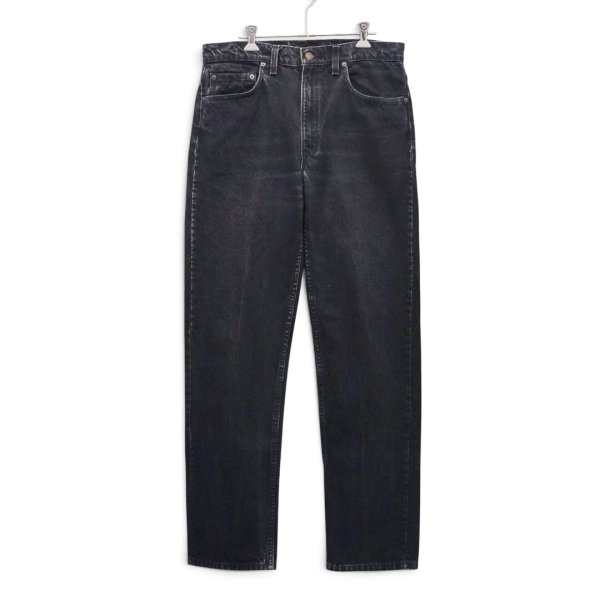 画像1: 【90’s】【ビンテージ】【USA製】【リーバイス】【Levi’s】【505】【ブラックデニムパンツ】【W34】