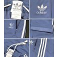 画像2: 【デッドストック】【80’s】【ビンテージ】【USA製】【アディダス】【adidas】【水色×白ライン】【ジャージパンツ】【トレフォイル】【レディース古着】【サイズS】<br> (2)