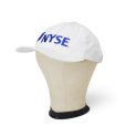 画像3: 【デッドストック】新品未使用【USA製】【NEW ENGLAND CAP】【NYSE】【企業キャップ】【白】レザーストラップ (3)