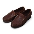 画像1: 【アレンエドモンズ】【Allen Edmonds】【Duke】【ブラウン】型押し【ペニーローファー】コインローファー【サイズ10 1/2】【Vibramソール】<br> (1)
