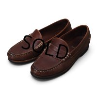 【アレンエドモンズ】【Allen Edmonds】【Duke】【ブラウン】型押し【ペニーローファー】コインローファー【サイズ10 1/2】【Vibramソール】 