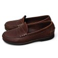 画像4: 【アレンエドモンズ】【Allen Edmonds】【Duke】【ブラウン】型押し【ペニーローファー】コインローファー【サイズ10 1/2】【Vibramソール】<br> (4)