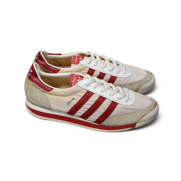画像4: 【80’s】ビンテージ【アディダス】【adidas】【ORION】【クリーム×赤】【スニーカー】【25cm程度】 