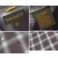 画像2: 【90’s】ビンテージ【ティンバーランド】【Timberland】【茶色×水色】【チェック】【ボタンダウンシャツ】【サイズM】 (2)