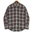 画像1: 【90’s】ビンテージ【ティンバーランド】【Timberland】【茶色×水色】【チェック】【ボタンダウンシャツ】【サイズM】 (1)