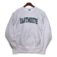 程度良好!!【90’s】【ビンテージ】【USA製】【リー】【Lee】【DARTMOUTH】ダートマス大学【カレッジ】【スウェット】リバースウィーブ【グレー】【サイズL】 
