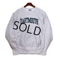 程度良好!!【90’s】【ビンテージ】【USA製】【リー】【Lee】【DARTMOUTH】ダートマス大学【カレッジ】【スウェット】リバースウィーブ【グレー】【サイズL】 