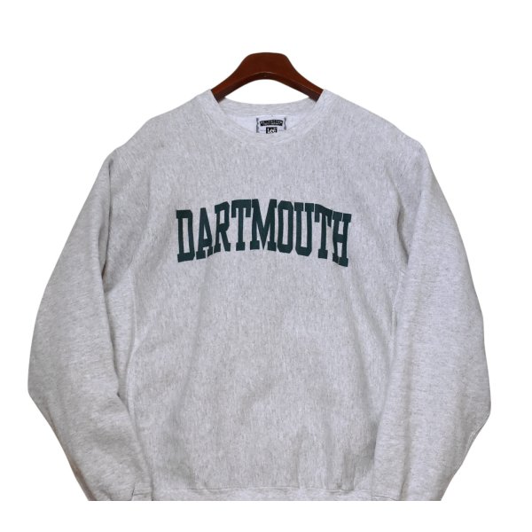画像4: 程度良好!!【90’s】【ビンテージ】【USA製】【リー】【Lee】【DARTMOUTH】ダートマス大学【カレッジ】【スウェット】リバースウィーブ【グレー】【サイズL】 