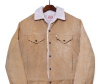 【80’s】ビンテージ【USA製】【リーバイス】【Levi’s】【コーデュロイ】【ボアジャケット】【42R】 
