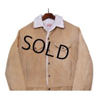 【80’s】ビンテージ【USA製】【リーバイス】【Levi’s】【コーデュロイ】【ボアジャケット】ベージュ【42R】 