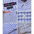 画像2: 【90’s】ビンテージ【ラルフローレン】【Ralph Lauren】【BIG SHIRT】【青×白】【ギンガムチェック】【ボタンダウンシャツ】【サイズM】<br (2)