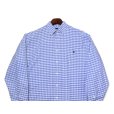 画像3: 【90’s】ビンテージ【ラルフローレン】【Ralph Lauren】【BIG SHIRT】【青×白】【ギンガムチェック】【ボタンダウンシャツ】【サイズM】<br (3)