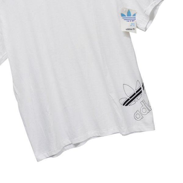 画像3: 【デッドストック】90's【USA製】【アディダス】【adidas】【トレフォイルロゴ】シングルステッチ【Tシャツ】【白】【サイズXL】
