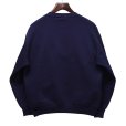画像3: 【90’s】【ビンテージ】【USA製】【ラッセル】【Russell】【無地スウェット】【前V】【紺】【サイズL】<br> (3)