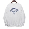画像1: ビンテージ【COMFORT COLORS】【HAMPTON BAYS】【テニス】プリント【スウェット】【白】【サイズL】 (1)