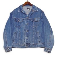 【90’s】【ビンテージ】【USA製】【リー】【Lee】【RIVETED】【デニムジャケット】Gジャン【Lサイズ程度】