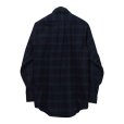 画像4: 【ほぼ未使用】90's【USA製】ビンテージ【エルエルビーン】【L.L.Bean】【ブラックウォッチ】紺×緑【フランネルシャツ】薄手ネルシャツ【サイズM TALL】<br> (4)