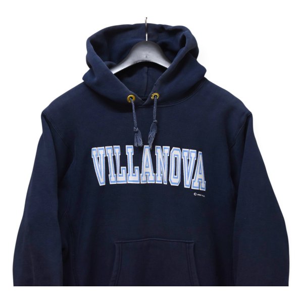 画像4: 【80’s】【ビンテージ】【USA製】【チャンピオン】【Champion】リバースウィーブ【REVERSE WEAVE】【VILLANOVA】【カレッジ】【パーカー】ネイビー【サイズM】 
