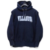 【80’s】【ビンテージ】【USA製】【チャンピオン】【Champion】リバースウィーブ【REVERSE WEAVE】【VILLANOVA】【カレッジ】【パーカー】ネイビー【サイズM】 