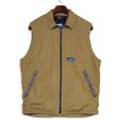 画像1: 【90’s】【ビンテージ】【USA製】【KAVU】【フルジップベスト】【ベージュ】【裏起毛】【サイズS】 (1)