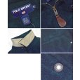 画像2: 【90’s】【ビンテージ】【USA製】【ポロスポーツ】【POLO SPORT】【フリースブルゾン】【緑】【サイズXL】 (2)