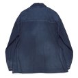画像3: ビンテージ【アディダス】【adidas】【チャコールグレー】【コットンコーチジャケット】【トレフォイル】【サイズL】 (3)