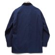 画像3: ORVIS【オービス】ビンテージ【紺ｘ襟コーデュロイ】裏地赤チェック【コットンジャケット】【サイズＭ】<br> (3)