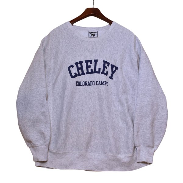 画像1: 【90’s】【ビンテージ】【USA製】【Lee】リー【CHELEY】【COLORADO CAMPS】【スウェット】リバースウィーブタイプ【サイズXL】 
