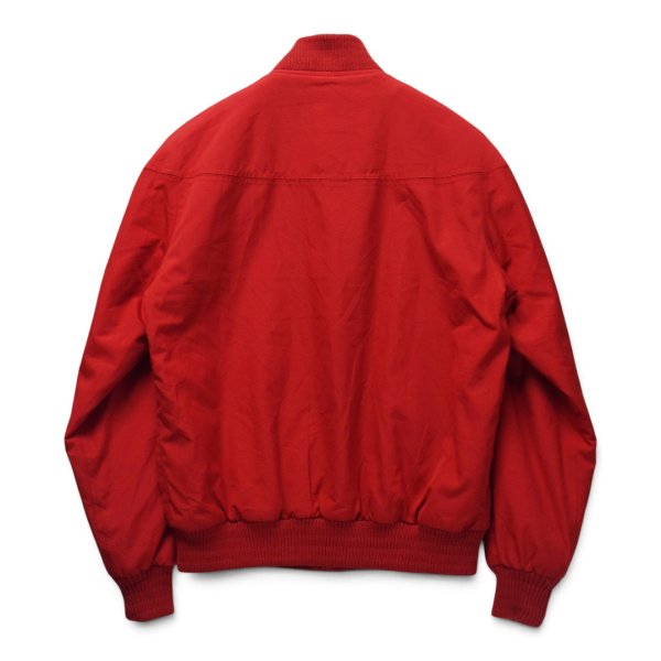 画像3: 【70’s〜80’s】ビンテージ【BARACUTA】【バラクータ】【赤】【裏地チェック】【中綿入り】カップショルダー【ダービージャケット】ジップアップブルゾン【サイズ42R】 