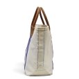 画像3: ビンテージ【L.L.Bean】【エルエルビーン】【白×紫】【レザーハンドル】キャンバス【トートバッグ】 (3)