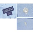 画像2: 【デッドストック】【90’s】【ランズエンド】【LANDS' END】【水色】【ボタンダウンシャツ】【15-1/2×34】 (2)