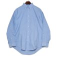 画像1: 【デッドストック】【90’s】【ランズエンド】【LANDS' END】【水色】【ボタンダウンシャツ】【15-1/2×34】 (1)