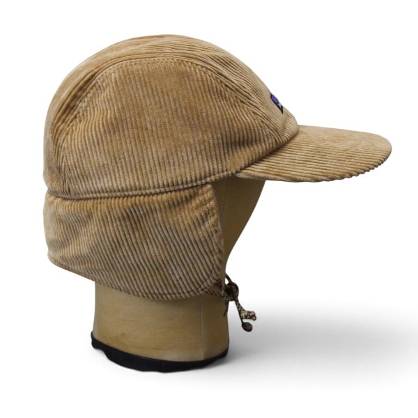 画像6: 【程度良好】【パタゴニア】【Patagonia】【ベージュ】【コーデュロイ】ボア【イヤーフラップCAP】キャップ【サイズS】 