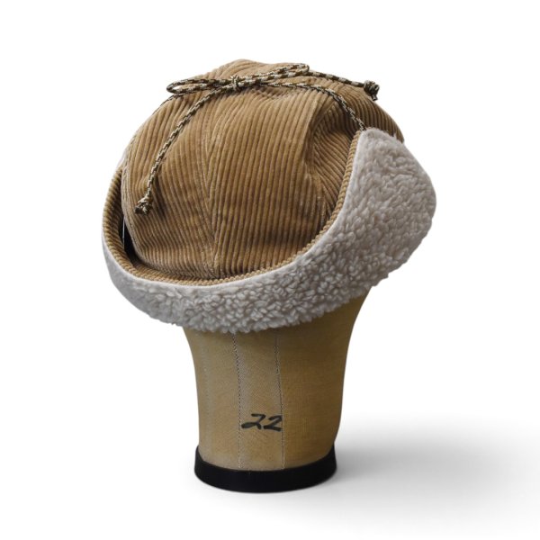 画像4: 【程度良好】【パタゴニア】【Patagonia】【ベージュ】【コーデュロイ】ボア【イヤーフラップCAP】キャップ【サイズS】 