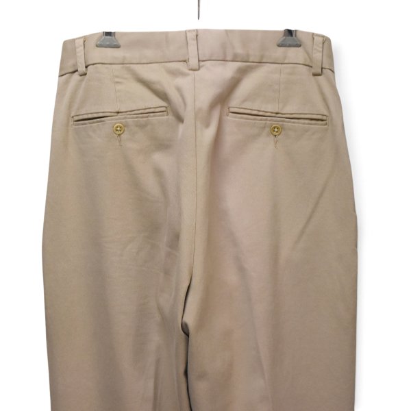 画像4: 【90’s】ビンテージ【USA製】【ポロ ラルフローレン】【Polo Ralph Lauren】【チノパンツ】スラックス【ベージュ】ストレッチパンツ【W32】 