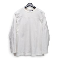【00’s】チェロキー【CHEROKEE】ロングスリーブTシャツ【フットボールTシャツ】ロンT【白】【サイズS】 