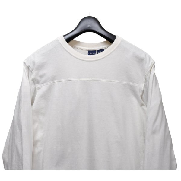 画像3: 【00’s】チェロキー【CHEROKEE】ロングスリーブTシャツ【フットボールTシャツ】ロンT【白】【サイズS】 