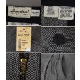 画像2: 【90’s】ビンテージ【エディーバウアー】【Eddie Bauer】【ヘリンボーン柄】【2タックパンツ】スラックス【黒×白】【36×32】<br> (2)