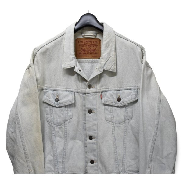 画像5: 【90’s】ビンテージ【USA製】【リーバイス】【Levi’s】【70598-4803】【デニムジャケット】Gジャン【アイスブルー】ブルーデニム【サイズL】 