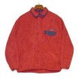 画像1: ビンテージ【00’s】【パタゴニア】【Patagonia】【赤】【シンチラスナップT】【フリース】プルオーバー【サイズM】<br> (1)