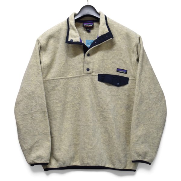 画像1: 【パタゴニア】【Patagonia】【シンチラ】【スナップT】【フリース】ナチュラル【オートミール】【サイズM】 