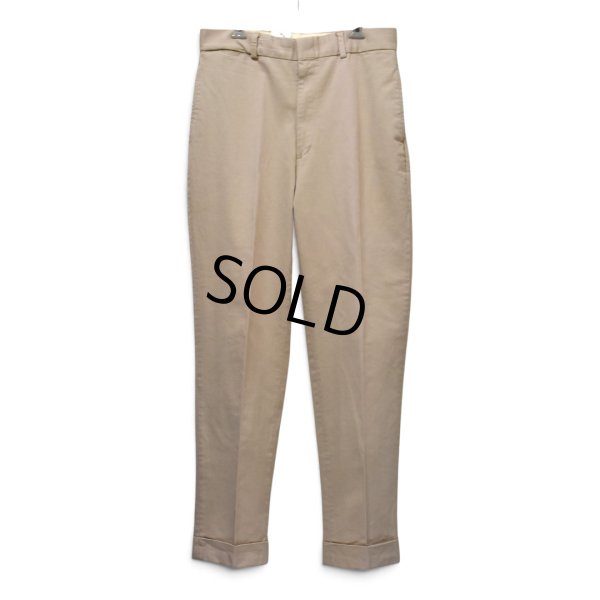 画像1: 【90’s】ビンテージ【USA製】【ポロ ラルフローレン】【Polo Ralph Lauren】【チノパンツ】スラックス【ベージュ】ストレッチパンツ【W32】 