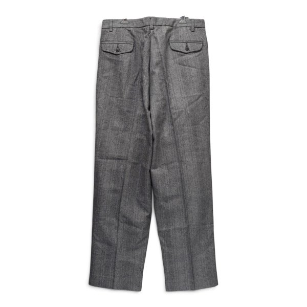 画像5: 【90’s】ビンテージ【エディーバウアー】【Eddie Bauer】【ヘリンボーン柄】【2タックパンツ】スラックス【黒×白】【36×32】 